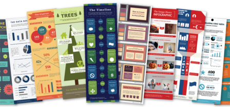 인포그래픽 템플릿10종 